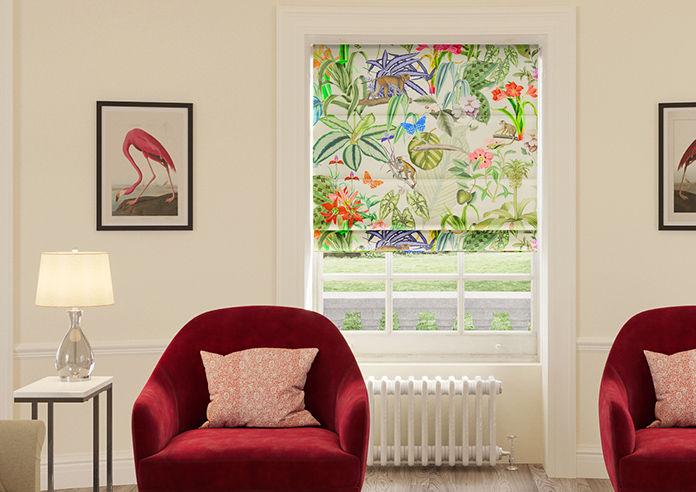 Barbados, Jungle - Roman Blind - Image 3